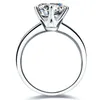 Choucong Solitaire 2CT Diamond CZ 925 Sterling Silver Women Engagement Wedding Band Ring SZ 4-10 Gift2300