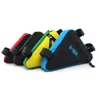 B-SOUL 4 Colors Waterproof Triangle Cycling Bicycle Front Tube Frame Bag Mountain MTB Bike Pouch Holder Saddle Bag 1.5L