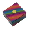 Najnowsza czaszka Kolorowe pudełka papierosów z tworzywa sztucznego Schowek Wysokiej Jakości Ekskluzywny Design Automatyczny Otwarcie Otwarcie Pokrywa Wilgotność DHL Bezpłatnie