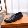 Mode nya mens klänning loafers promenad skor slip-on äkta läder kontorsenhet casual italienska skor storlek 38-45