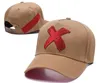 NEW Banned X logo Baseball Caps Fashion 6 panel Snapback gorras Cotton high quality Hats Adjustable dad hats for Men Women2891833