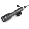 Luci SF M600U Scout Light LED 500 lumen CREE LED XPG R5 Luci per pistola Versione completa Torcia da caccia Interruttore tattico Black2520