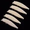 POPPER BLANC BLANCHE PISCINE PÊCHE LURE DE PÊCHE DE PÊCHE 9.6G / 9CM 6.5G / 7,5 cm 9.6g / 8.5cm Baits en plastique peint bricolage