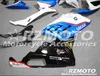 3 omaggi Carene complete per BMW S1000RR 1000RR 2015-2016 Carenatura per stampaggio a iniezione Blu Bianco X60