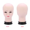 Mannequin féminin modèle perruque faisant coiffure pratique coiffure cosmétologie chauve Mannequin tête chapeau chapeaux affichage maquillage outils