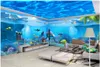 3d خلفيات الحرير مخصص صور الخيال العالم تحت الماء موضوع جناح الفضاء خلفية 3d الجداريات خلفية للجدران 3 د طباعة النسيج