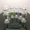 Color point sand core glass water gun Wholesale Glass bongs Oil Burner Glass Water Pipes Oil Rigs Smoking Free Shipping