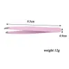 New Lady Eyebrow Tweezers Hair Removal Stainless Steel Beauty Slant Tip eyebrow clip Makeup Tools