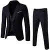 2019 Neue Modedesigner Männer Anzug Bräutigam Smoking Groomsmen Side Vent Slim Fit Man Anzug Hochzeit Männer039s Anzüge Bräutiger2551209