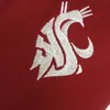 Vintage NCAA Washington State Klay Cougars # 1 Thompson College Maglie da basket Mens Home Red Stitched University Camicie S-XXL