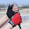 Outdoor Sports Half Finger GEL Gloves for Men Women's Gym Fitness Weight Lifting Body Building Workout Running Exercise Training