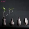 Jiagui Luo Ceramic Vases Home Desk -tillbehör Torkade blommor och blommiga dekorativa containrar Creative Display Pottery4647503