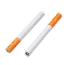 78mm Cigarette Forme Pipes À Fumer En Dents De Scie En Alliage D'aluminium Métal Pipe One Hitter Bat pour Tabac Herb Outils Accessoires