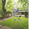 120cm 빈티지 수탉 날씨 베인 금속 철 풍속 회 전자 방향 표시기 정원 장식 장식 파티오 마당