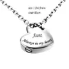 Custom-made a variety of names personality heart ashes urn cremation funeral pendant necklace fashion jewelry valentines