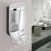 Dispenser di shampoo per doccia con montaggio a parete da 300 ml Dispenser per shampoo a mano per lavandino Bagno Bagno Hotel Doccia Bagno con serratura