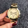 Fashion Brand beautiful women's Girl New York letters style dial Metal steel band Quartz wrist Watch M6112