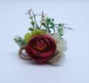 Eterno anjo nórdico noiva noiva de pulso flor fita flor decoração caixa de presente simulação flor