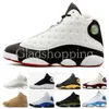 13 Ele Got Game Produzido Chicago Wheat Hyper Royal Olive Gato Preto Itália Azul Phantom Amor Respeito Flint 13s Mens Tênis De Basquete