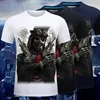 Sommer Männer T-Shirt 3D Shorts Cartoon Luxus Hemd Stereo Hip Hop Herren Designer T-Shirts lose Kleidung Herren Shorts T-Shirt