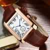 Nouveau 2019 genève mode affaires Simple hommes bracelet en cuir Double montre haute qualité hommes Quartz mode hommes Wa258t