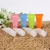 5ml 10ml Soft Refillable Plastic Lotion Squeeze Cosmetic Packaging Cream Screw Lids Bottle Protable Container 0109