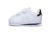 Barn vara sant Cortez Basic SL TDV Kids Running Shoes White Black New Born Baby Sneakers Sp￤dbarn Run Barn Sport utomhus Sm￥ Big Kid Trainers