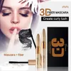 NiceFace Mascara Curling Dikke Wimper Pomade 2 stks / set Waterdichte oogmake-up 3D Silk Fiber Washes Extension Natural Cosmetic