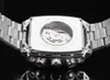 JARAGAR acier inoxydable carré Transparent boîtier arrière haute qualité mouvement automatique hommes montre mécanique homme montre-bracelet Relogi174a