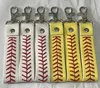 2018 new factory is cheap baseball keychain,fastpitch softball accessories baseball seam keychains