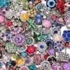 2017 0 inteiro 50 peças lote estilos surpreendentes strassopal pedra natural botões de metal 18mm botão de pressão joias para joias de pressão 1644941