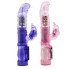 RomeoNight 12 Speeds Vibration & Rotation Rabbit Vibrators Female Masturbator G Spot Vibrator Massager, Women Adult Sex Product Y18102005