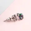 Ovale diamant opal stud oorbellen verloving bruiloftoorringen vrouwen mode sieraden wil en zandgift