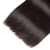 Cabelo humano liso longa polegada 30-40 polegadas cabelo virgem cru indiano remy produtos de cabelo 3 pacotes um lote