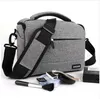 حقيبة الكاميرا DSLR Camera Bag Case Polyester Camera Camera for Canon Nikon Sony Lens Bage Bag Pographip POGOMAN PO1446507