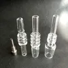 Quartz Tip Filter Smoking Mouthpiece titanium nail 10mm 14mm 19mm for Hookahs Water Pipes Bongs Oil Rigs Bangers Tools