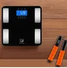 Smart Touch Weight Measure 400 lb/0.1kg Digital Scales Track Body Weight BMI Fat Water Calories Muscle Bone Mass Bathroom Scales