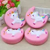 Slow Rise Squishy Unicorn Moon Icecream Flash Powder Kawaii Charms Hanger Riemen Kerstcadeau Stress Reliever