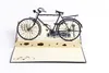 3D Handmade Laser Cut Vintage Bike Paper Greeting Cards Happy Birthday Postcards For Boy Kids Festive Party Supplies