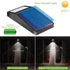 Luzes de inundação solar LED Luz solar Luz solar Segurança sensivadora de microondas Sensor de movimento do radar de microondas