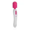 Consolador vibrador de doble Motor recargable, masajeador de varita mágica, estimulación del clítoris, vibrador AV para mujeres, Juguetes sexuales