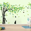 Green Tree Wall Sticker Large Removable Living Room TV Wall Art Decals Home Decor DIY Poster Stickers vinilos paredes