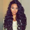 malaysian loose wave Lace Front Human Hair 360 hd frontal Wig 8A wet wavy remy Wigs For Black Women diva1 250% Density