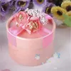 Romantic Lavender Wrap Boxes Wedding Party Favor Decoration Chocolate Candy Box Beautiful Round Design Gift Bag 0 8wk ff