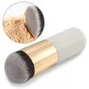 Mode-make-upborstels Chubby Pier Foundation Brush Flat Cream-borstel Professionele cosmetische Make-Portable BB Flat Cream