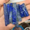 6 adet Doğal lapis lazuli noktası plaka cips kristal şifa meditasyon için ev dekorasyon kaba taş numune