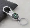 Partihandel - Kreativ personlig kompassflaskaöppnare Keychain Key Ring Alloy Keychain Valentines Gift Wedding Favor Tillbehör