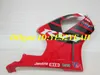 Motorfiets Fairing Kit voor HONDA VFR1000RR 00 01 04 06 VFR 1000 SP1 2000 2006 ABS Red Silver Backings Set + Gifts HW14