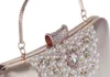 Nouveauté V Design broderie perlée femmes sacs de soirée strass dame sacs à main de luxe pour mariage sac à main embrayages