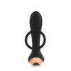 USB-uppladdningsbar trådlös fjärrkontroll vibrator för män vuxna analsexleksaker manlig prostata massager med fördröjning varaktig ring A3 Y1890803